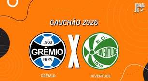 Grêmio x Juventude: onde assistir, escalações e arbitragem