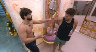 'BBB 26': Big Fone causa treta entre Jonas e Paulo Augusto após queda