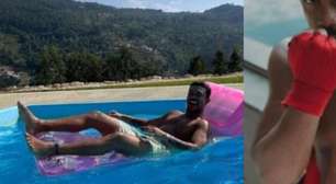 Nem Leblon, nem Barra da Tijuca: mansão de Xamã, de 'Três Graças' em bairro nobre do RJ é puro luxo; imóvel tem piscina gigante e vista privilegiada que deixaria Bagdá com inveja