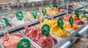 Gelaterias que oferecem desde clássicos gelatos até versões cheias de brasilidade