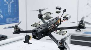 Com carcaças de fibra de carbono e motores que giram 10 mil vezes por minuto, é assim que a indústria fabrica o drone de alta tecnologia