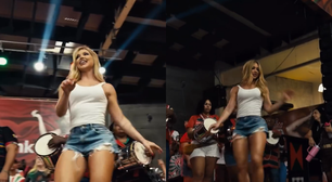 Virginia Fonseca mostra samba no pé em evento da Grande Rio por terceiro dia consecutivo