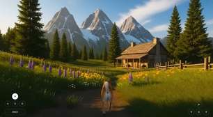 Project Genie do Google permite criar mundos 3D interativos com uso da IA