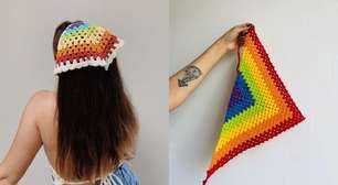 Trend alert: como fazer a bandana de crochê das BBBs