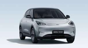 Geely EX2 2026 sofre primeiro reajuste, mas segue R$ 13 mil mais barato que BYD Dolphin