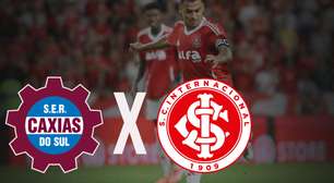 É hoje Caxias x Inter ao vivo: horário e possível escalações