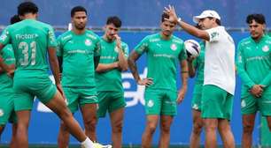 Palmeiras pode ter mudanças no time para encarar o Botafogo