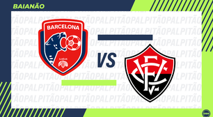 Barcelona BA x Vitória: provável escalação, retrospecto, onde assistir, arbitragem e palpitão
