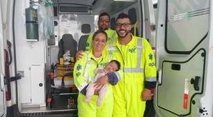Bebê de 2 meses é salva de engasgo por socorristas de concessionária na BR-040; veja vídeo