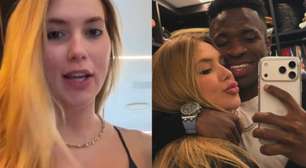 Virginia se surpreende com atitude de Vini Jr.: 'Surpresa do meu amor'