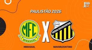 Mirassol x Novorizontino, AO VIVO, com a Voz do Esporte, às 17h30