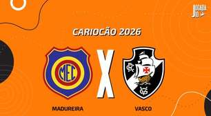 Madureira x Vasco: onde assistir, escalações e arbitragem