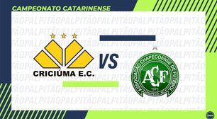 Criciúma x Chapecoense: prováveis escalações, arbitragem, onde assistir e retrospecto