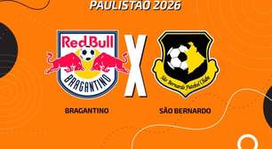 Bragantino x São Bernardo, AO VIVO, com a Voz do Esporte, às 16h45
