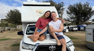 Lucas Lima revela clique inédito ao lado da nova namorada em álbum de viagem