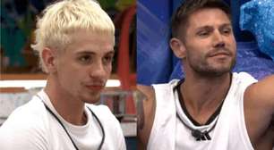 'BBB 26': Juliano reage e chama Jonas de 'mijão' ao vivo