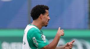 Lucas Evangelista treina e está próximo de voltar ao Palmeiras