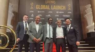 Romário, Seedorf e outros craques marcam presença em lançamento da World Legends Cup