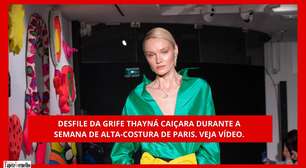 Alta-costura: veja desfile de grife brasileira Thayná Caiçara
