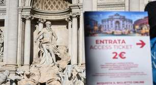 Fontana di Trevi registra mais de 6 mil pagantes em 1º dia de cobrança