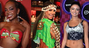 De bolsinha a cinto estiloso para o Carnaval: famosas abandonam customização de abadá óbvia e arrasam em looks criativos nos camarotes. 20 fotos para se inspirar!