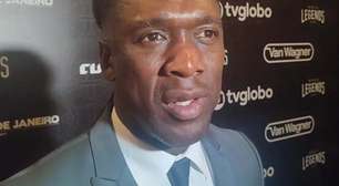 Seedorf vê Botafogo no caminho certo e se declara: "Nilton Santos foi especial pra mim"