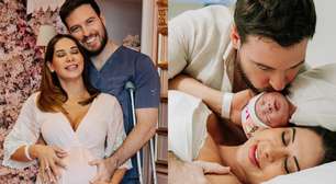 ELA CRESCEU! Thiago Nigro exibe rostinho da filha com Maíra Cardi