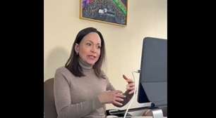 Corina Machado afirma estar 'pronta' para encontro com Rodríguez