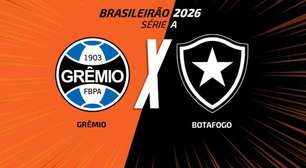 Grêmio x Botafogo: onde assistir, escalações e arbitragem