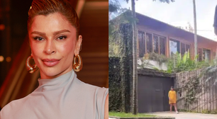 Mansão com sala envidraçada e repleta de natureza: Grazi Massafera, estrela de 'Três Graças' e 'Dona Beja', trocou apartamento de aluguel por imóvel de luxo no RJ