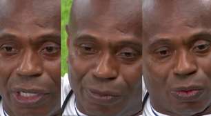 Chorando, Edilson dá lição de autoconhecimento: "Não é o dinheiro que te deixa mais feliz"