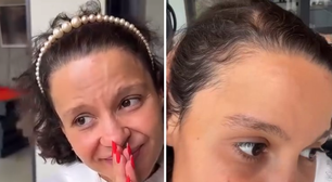 Maiara mostra cabelo natural pela primeira vez após quase ficar careca: 'Falavam que não ia mais crescer'