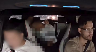 Motorista de app expulsa casal que praticava ato sexual no carro e é agredido