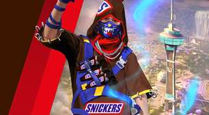 Free Fire e Snickers se unem em nova parceria dentro e fora do jogo