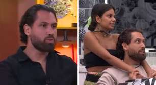 BBB26: Comprometido, Brigido se explica após cena de Gabriela o acariciando: 'Não vi maldade'