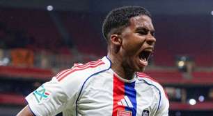 Copa da França: Endrick marca golaço e salva Lyon do vice-lanterna da Ligue 2