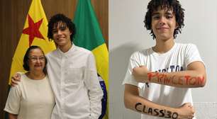 Ele passou a infância em cozinha de universidade com a avó no AC e foi aprovado em Princeton: 'Me inspirou'