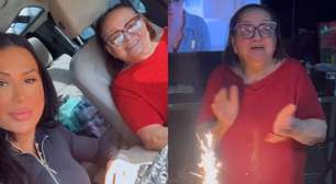 Gracyanne Barbosa faz revelação sobre relação com mãe de Belo: 'Ao longo dos anos'