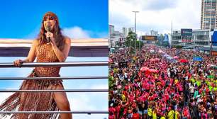 Claudia Leitte comanda bloco Banda Bicha em Guarulhos pelo quinto ano seguido