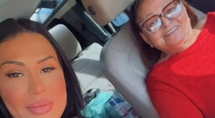 Gracyanne Barbosa fala sobre como é a sua relação com mãe de Belo: 'Minha família'