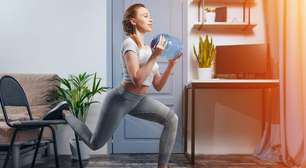 Como improvisar pesos com itens que você tem em casa