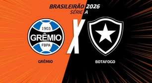 Grêmio x Botafogo, AO VIVO, com a Voz do Esporte, às 20h