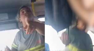 Motorista de ônibus é agredido por passageiras após se recusar a enfrentar alagamento