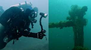 Mergulhadores identificam navio naufragado durante 2ª Guerra Mundial no litoral paulista