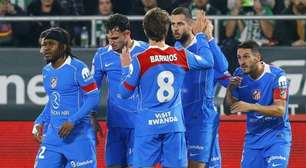 Atlético de Madrid goleia o Betis e vai às semifinais da Copa do Rei