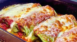 Panqueca de carne que aprendi com a nonna, muito saborosa