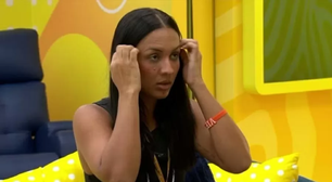 BBB 26: Maxiane se desespera com avaliação do público: 'Tô cancelada?'
