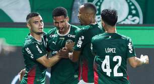 Palmeiras goleia Vitória e consegue primeiro triunfo no Brasileirão 2026