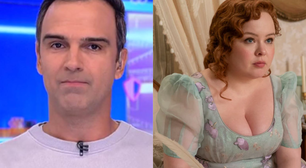 Tadeu Schmidt comete gafe com 'Bridgerton' no 'BBB 26' e ganha alfinetada da Netflix: 'Se não estiver em dia, mando um mês de assinatura'