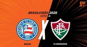 Bahia x Fluminense, AO VIVO, com a Voz do Esporte, às 17h30